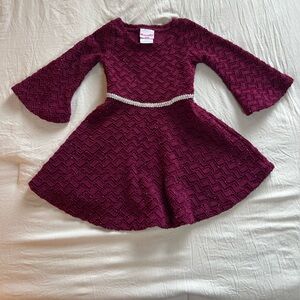 Nannette Kids‎ Maroon Dress Size 2 T